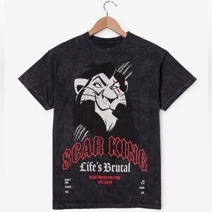 Disney The Lion King Scar King Mineral Wash Tee
Small NWOT